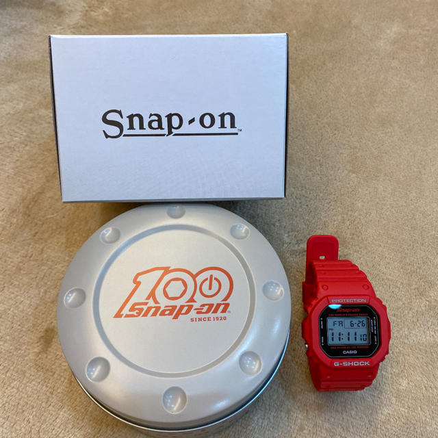 激レア snap-on 100周年記念 G-SHOCK 時計の通販 by バナバナ's shop｜ラクマ