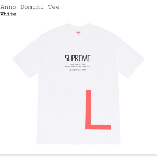 シュプリーム supreme Anno Domini Tee