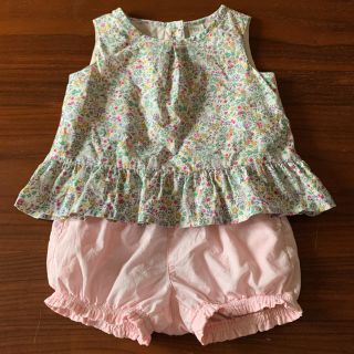 ベビーギャップ(babyGAP)のbaby Gap ギャップ　トップス＆パンツ　まとめて　70(シャツ/カットソー)