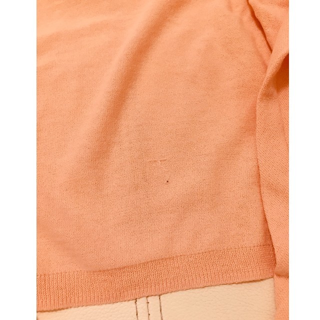 UNIQLO(ユニクロ)のカーデ 羽織 オレンジ ピンク ベージュ 長袖 薄手 UV 紫外線 レディースのトップス(カーディガン)の商品写真