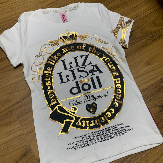 LIZ LISA doll(リズリサドール)のリズリサドール半袖 レディースのトップス(Tシャツ(半袖/袖なし))の商品写真