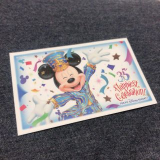 ディズニー(Disney)のディズニー　チケット　35周年　ミッキー(遊園地/テーマパーク)