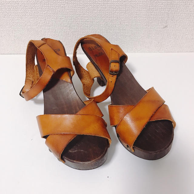 MILKFED.(ミルクフェド)のビカンカ ミルクフェド サンダル　革 レディースの靴/シューズ(サンダル)の商品写真