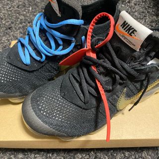 ナイキ(NIKE)のNIKE × OFF-WHITE ヴェイパーマックス 26.0 オフホワイト(スニーカー)