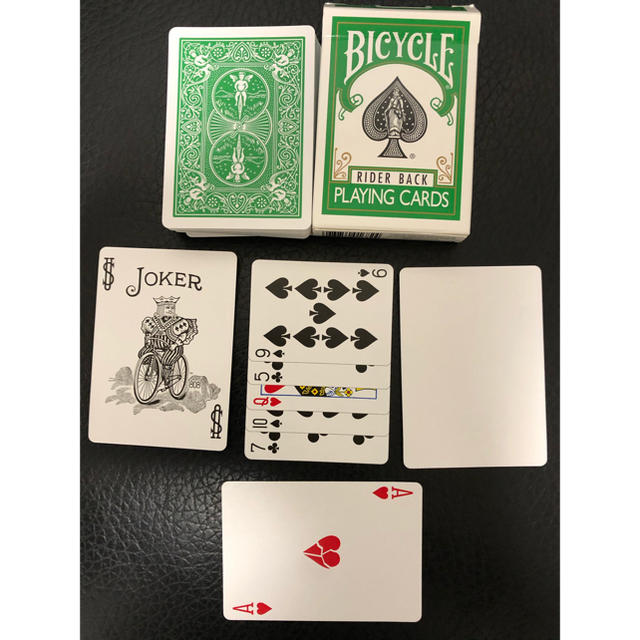 バイスクル　BICYCLE  カード　ダミーカードおまけ付き エンタメ/ホビーのテーブルゲーム/ホビー(トランプ/UNO)の商品写真