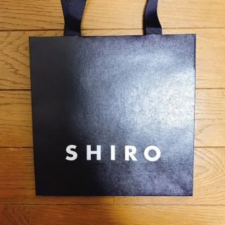 シロ(shiro)のシロ　ショップ袋　SHIRO(ショップ袋)