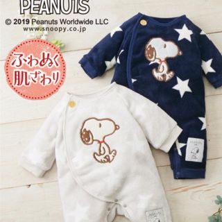 スヌーピー 女の子 カバーオールの通販 11点 Snoopyのキッズ ベビー マタニティを買うならラクマ