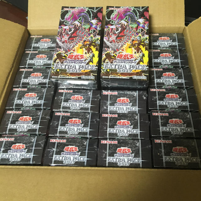 遊戯王 エクストラパック2017 1カートン 24Box