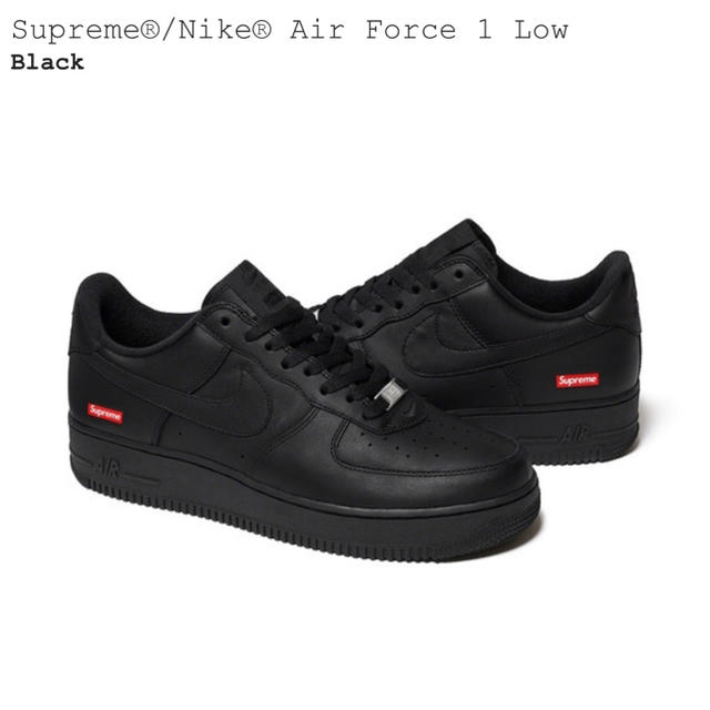 supreme x nike air forceメンズ