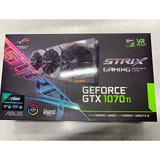 新品ASUS ROG-STRIX-GTX1070TI-A8G-GAMING (PCパーツ)