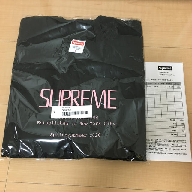 Supreme(シュプリーム)のSupreme Anno Domini Tee Black Lサイズ メンズのトップス(Tシャツ/カットソー(半袖/袖なし))の商品写真