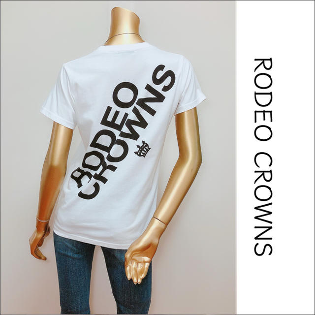 RODEO CROWNS WIDE BOWL(ロデオクラウンズワイドボウル)のRODEO CROWNS ロゴ Tシャツ♡バックス DIESEL ヒス レディースのトップス(Tシャツ(半袖/袖なし))の商品写真