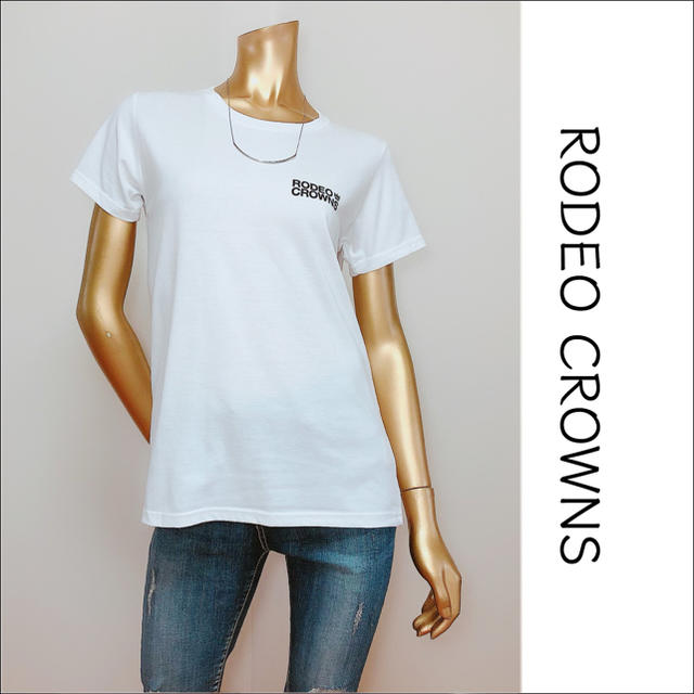 RODEO CROWNS WIDE BOWL(ロデオクラウンズワイドボウル)のRODEO CROWNS ロゴ Tシャツ♡バックス DIESEL ヒス レディースのトップス(Tシャツ(半袖/袖なし))の商品写真