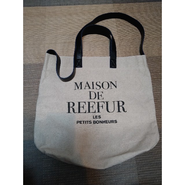Maison de Reefur(メゾンドリーファー)のメゾンドリーファー☆コットンリネン☆トートバッグ☆未使用 レディースのバッグ(トートバッグ)の商品写真