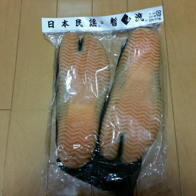 足袋　黒 メンズの靴/シューズ(下駄/草履)の商品写真