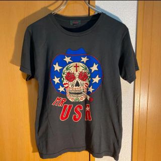 ワコマリア(WACKO MARIA)のワコマリア　WACKO MARIA Mr.USA  プリント　Tシャツ　Sサイズ(Tシャツ/カットソー(半袖/袖なし))