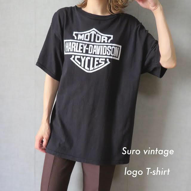 Santa Monica(サンタモニカ)の90s USA製 ビッグロゴ Tシャツ 古着女子 vintage レディースのトップス(Tシャツ(半袖/袖なし))の商品写真