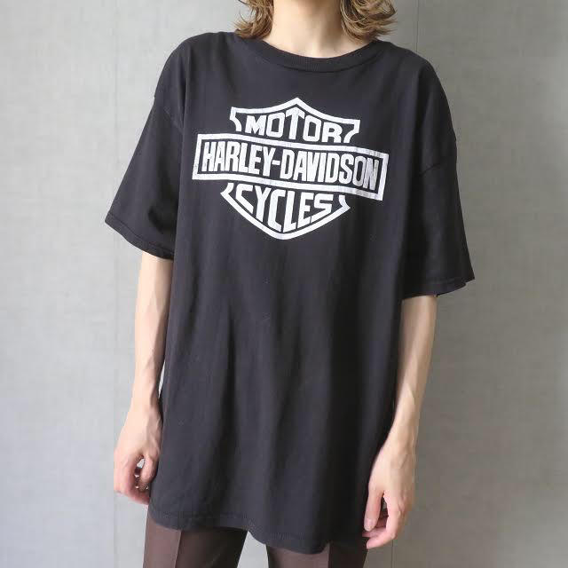 Santa Monica(サンタモニカ)の90s USA製 ビッグロゴ Tシャツ 古着女子 vintage レディースのトップス(Tシャツ(半袖/袖なし))の商品写真