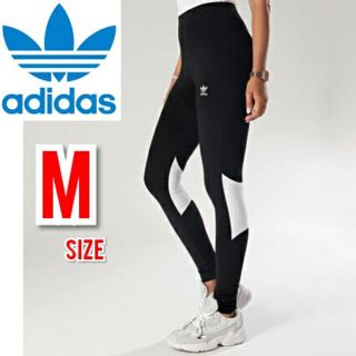 アディダス(adidas)のアディダスオリジナルス レギンス  黒 ブラック レディース スパッツ タイツ(レギンス/スパッツ)