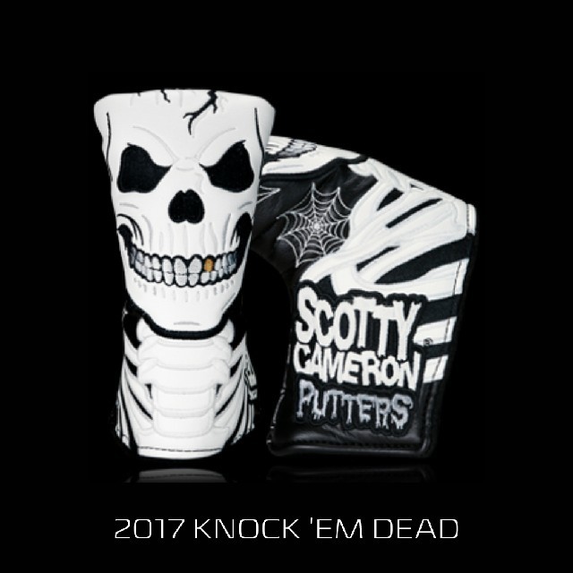 スコッティキャメロン ハロウィン　パターカバー【KNOCK EM DEAD】