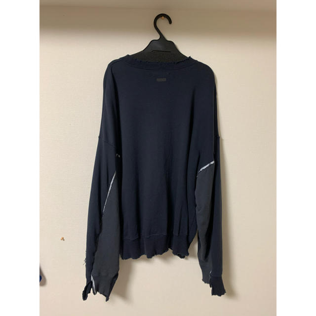 stein DOUBLE PATTERN REBUILD SWEAT LS メンズのトップス(スウェット)の商品写真