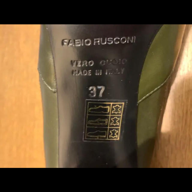 FABIO RUSCONI(ファビオルスコーニ)の【美品】  37 ファビオルスコーニ パンプス 9センチヒール レディースの靴/シューズ(ハイヒール/パンプス)の商品写真