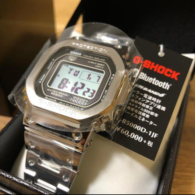 新品G-SHOCK GMW-B5000D-1JF カシオ CASIO フルメタル