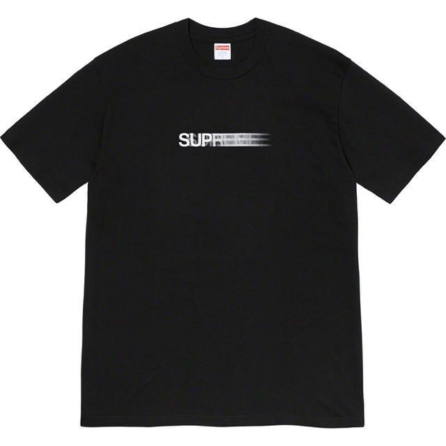 S】Supreme Motion Logo Tee Black - Tシャツ/カットソー(半袖/袖なし)