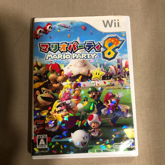 Wii(ウィー)のWii マリオパーティー8 中古品 エンタメ/ホビーのゲームソフト/ゲーム機本体(家庭用ゲームソフト)の商品写真