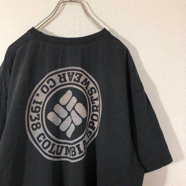 Columbia(コロンビア)のColumbia Tシャツ バックプリント ロゴ 半袖 ビッグサイズ 古着 メンズのトップス(Tシャツ/カットソー(半袖/袖なし))の商品写真