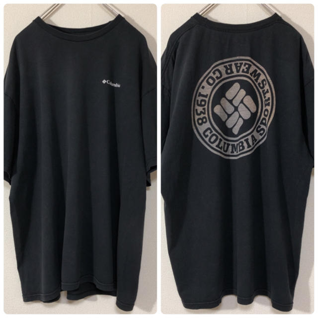 Columbia(コロンビア)のColumbia Tシャツ バックプリント ロゴ 半袖 ビッグサイズ 古着 メンズのトップス(Tシャツ/カットソー(半袖/袖なし))の商品写真