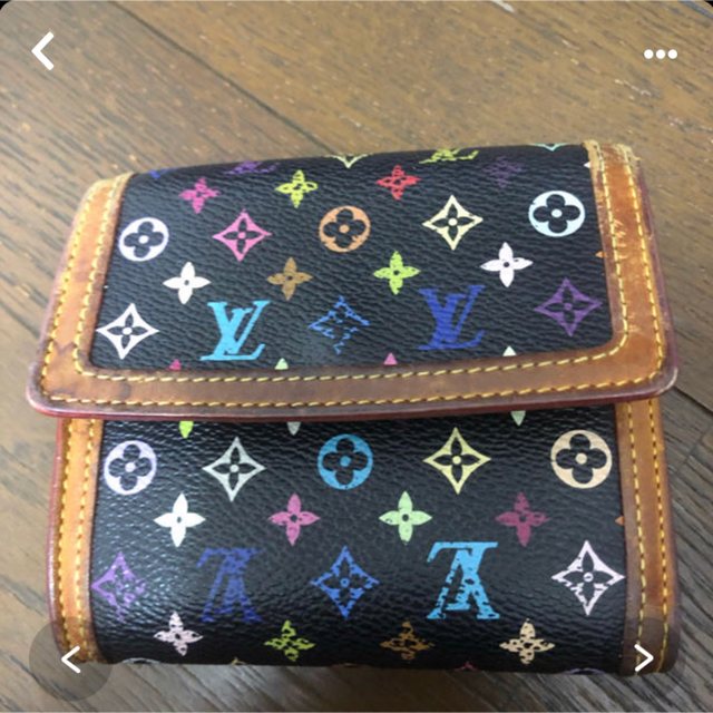 LOUIS VUITTON(ルイヴィトン)のLVルイヴィトン二つ折り財布マルチカラー レディースのファッション小物(財布)の商品写真