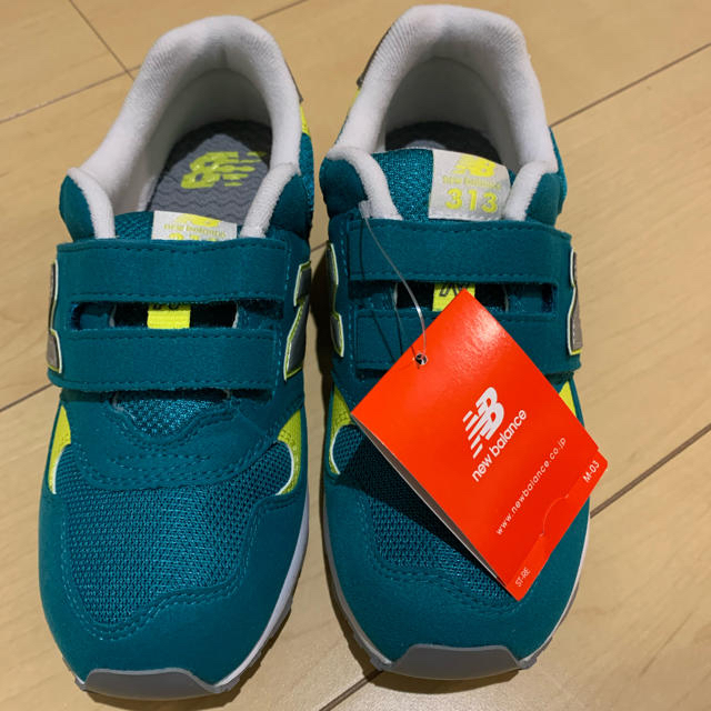 New Balance(ニューバランス)のニューバランス　スニーカー　20.5㎝　K313 キッズ/ベビー/マタニティのキッズ靴/シューズ(15cm~)(スニーカー)の商品写真