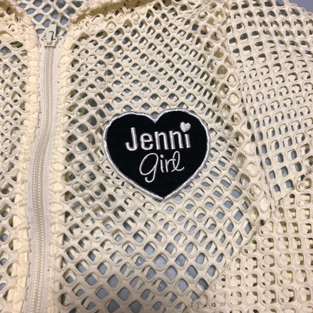 JENNI(ジェニィ)のジェニー  メッシュパーカー キッズ/ベビー/マタニティのキッズ服女の子用(90cm~)(ジャケット/上着)の商品写真