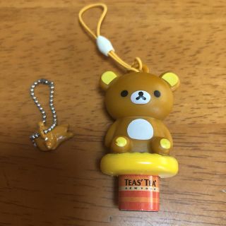 サンエックス(サンエックス)のストラップ キーホルダー　リラックマ  TEA'S TEA 非売品(キャラクターグッズ)