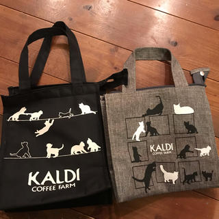 カルディ(KALDI)のKALDI 猫バックセット(トートバッグ)