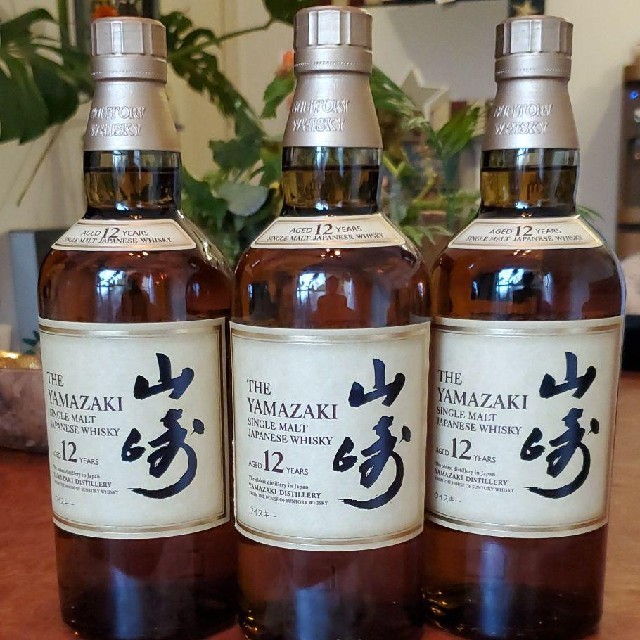 山崎１２年700ml ３本