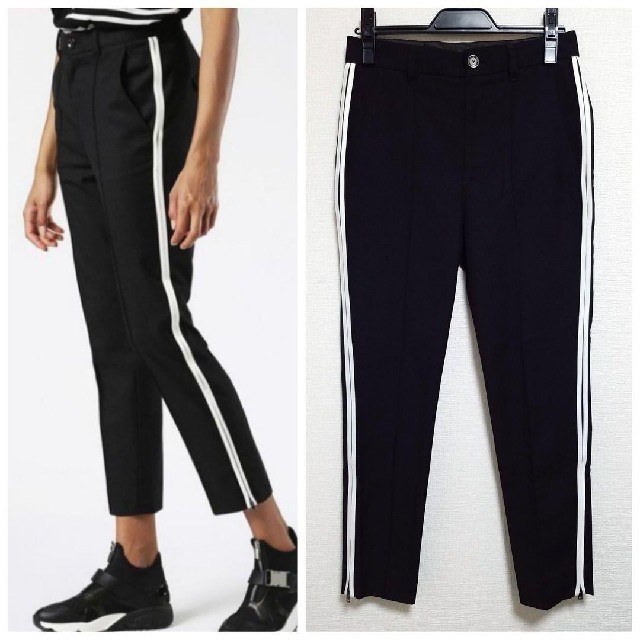 DIESEL - 超美品 DIESEL サイドライン パンツ 裾ジッパー スラックス