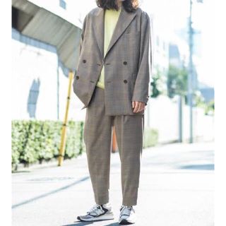 Beauty&Youth 19ss グレンチェック セットアップ ジャケット