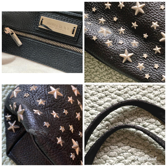 ★お値下げ★JIMMY CHOO トートバッグ 星スタッズ