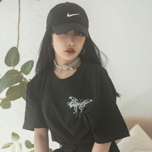 ZOC香椎かてぃ CULT TOKYO ButterflyTシャツ黒XL