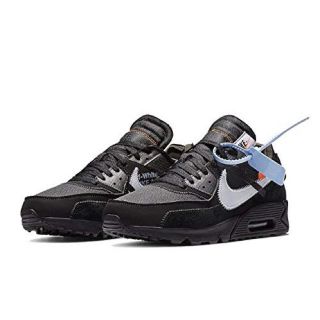 オフホワイト(OFF-WHITE)のoff-white AIR MAX 90 黒　28cm(スニーカー)