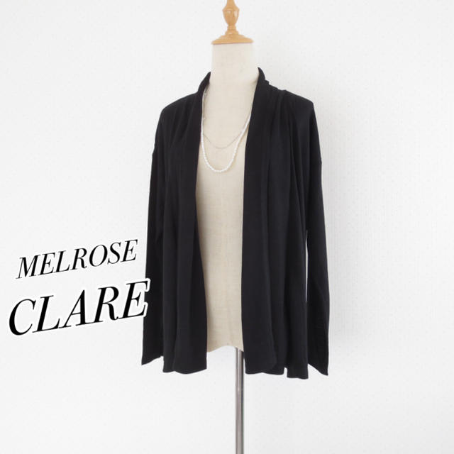 MELROSE claire(メルローズクレール)のメルローズクレール■接触冷感 トッパーカーディガン■羽織 レディースのトップス(カーディガン)の商品写真