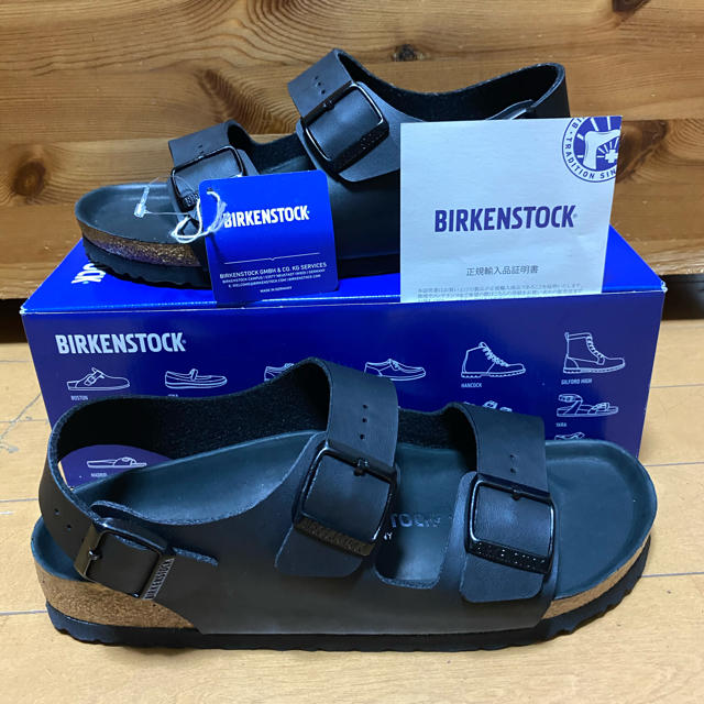 BIRKENSTOCK(ビルケンシュトック)の値下げしました　新品　ビルケンシュトック　ミラノ メンズの靴/シューズ(サンダル)の商品写真