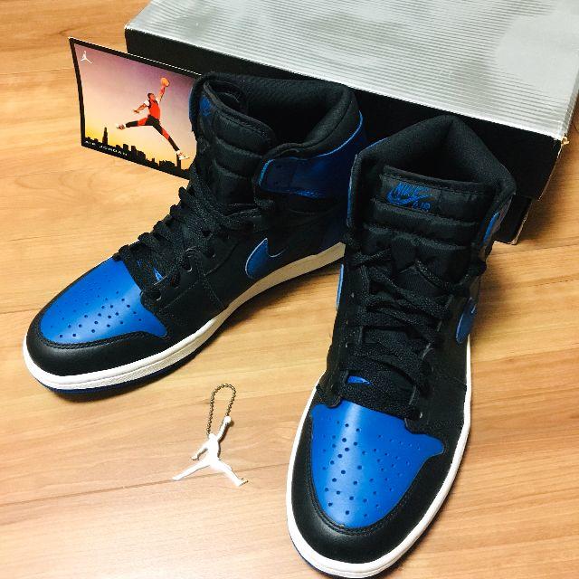 【未使用・27.5】NIKE AIR JORDAN 1 ROYAL 2001年