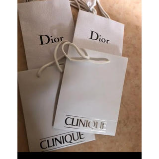 ディオール(Dior)のディオールとクリニークの袋(ショップ袋)