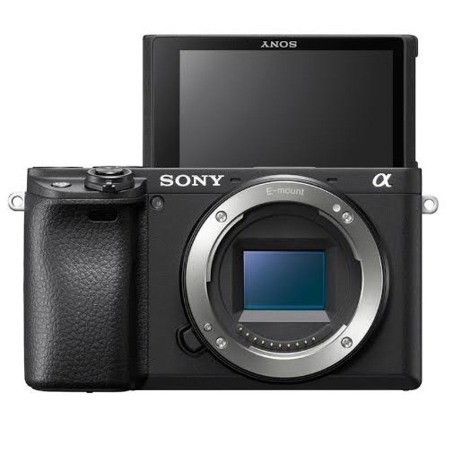 SONY(ソニー)の新品 SONY α6400 ボディ ブラック（バッテリーあり） スマホ/家電/カメラのカメラ(ミラーレス一眼)の商品写真