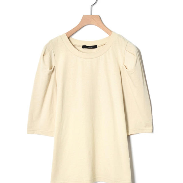 w closet(ダブルクローゼット)のパフスリーブトップス レディースのトップス(シャツ/ブラウス(半袖/袖なし))の商品写真