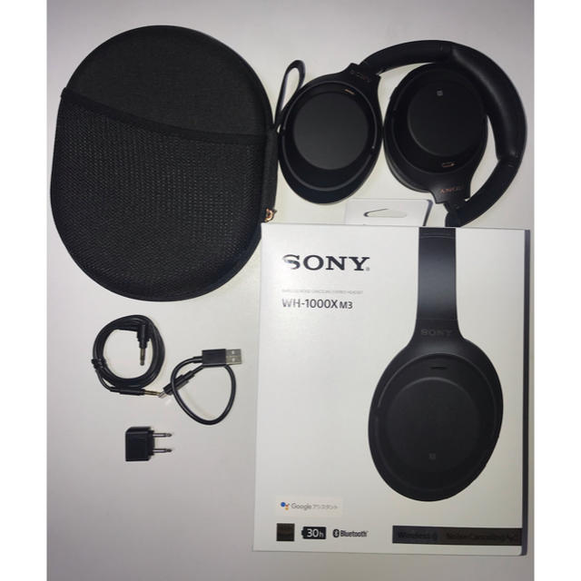 SONY(ソニー)のSony ヘッドホン WH-1000XM3 スマホ/家電/カメラのオーディオ機器(ヘッドフォン/イヤフォン)の商品写真