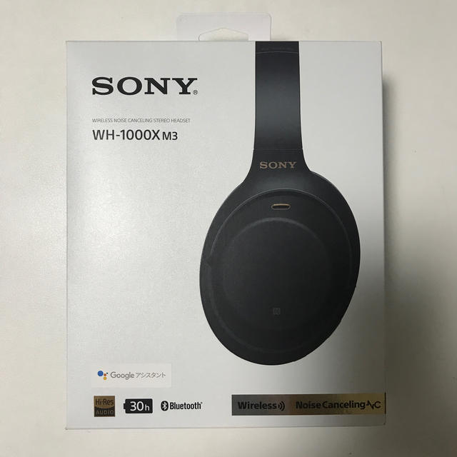 SONY(ソニー)のSony ヘッドホン WH-1000XM3 スマホ/家電/カメラのオーディオ機器(ヘッドフォン/イヤフォン)の商品写真